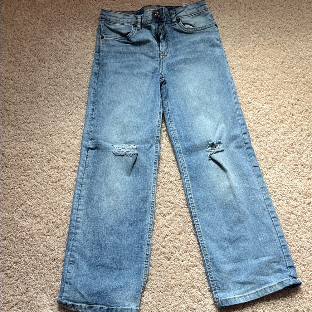 Girls Lucky brand ripped jeans